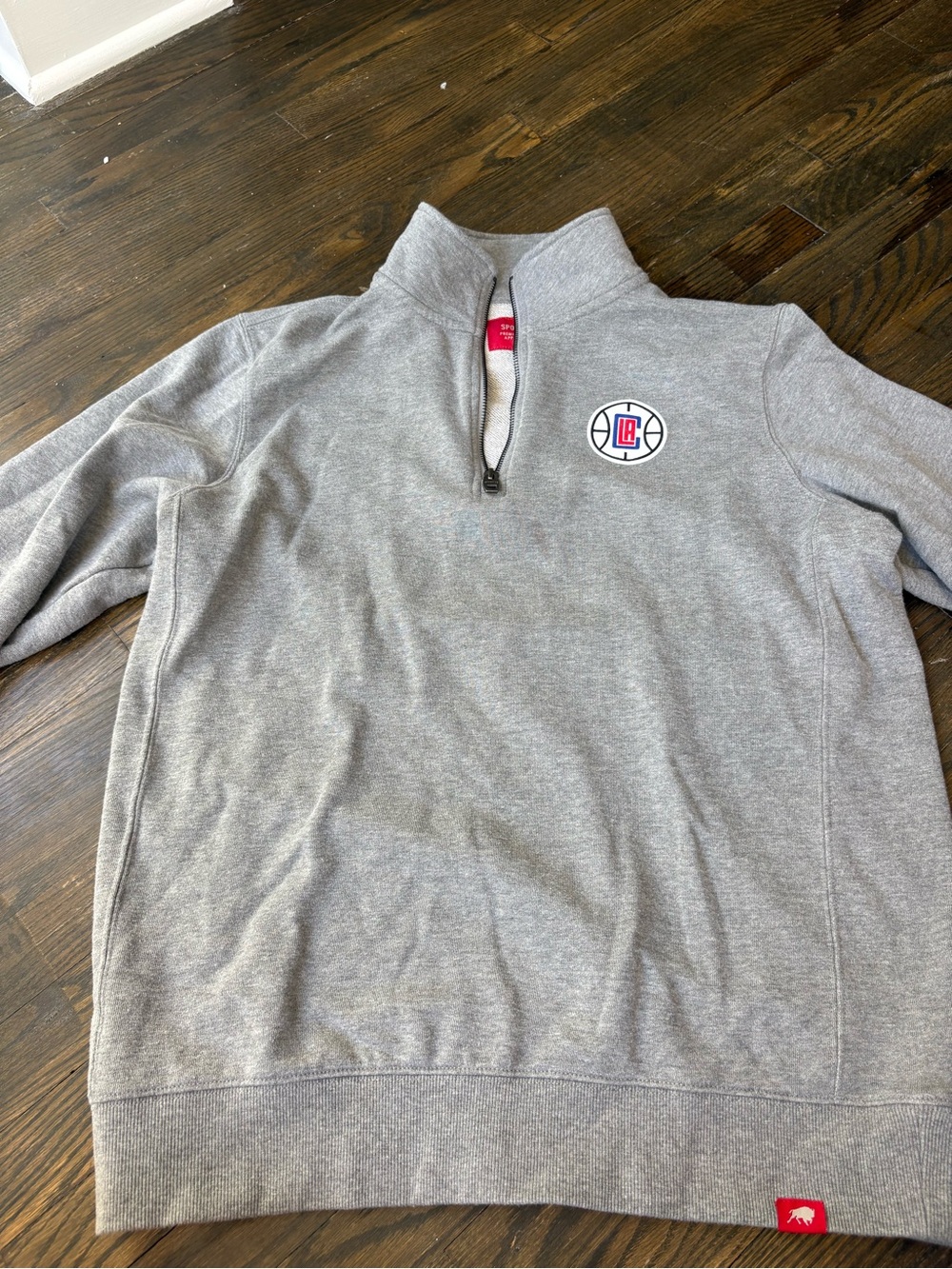 Clippers half zip